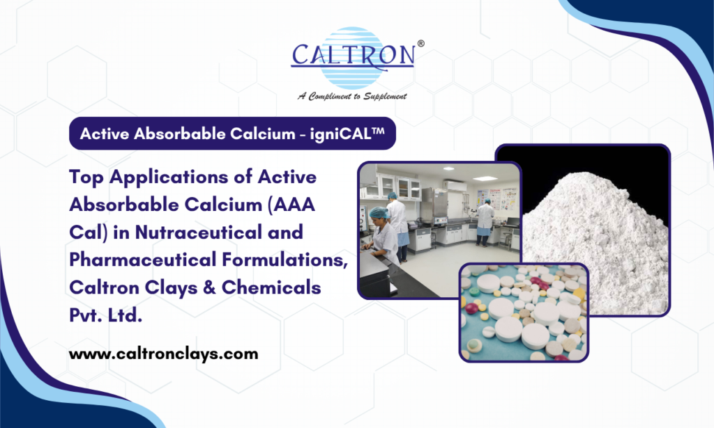 Caltron Clays & Chemicals Pvt. Ltd.: Active Absorbable Calcium Manufacturer in India