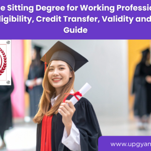 BCA One Sitting Degree for Working Professionals-Upgyan Academy