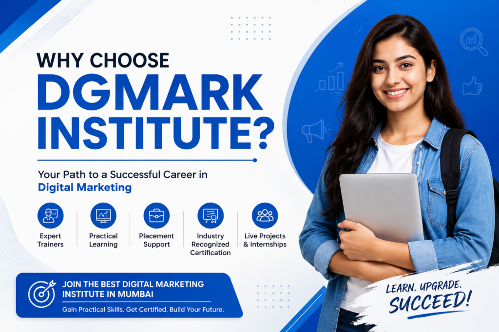 Best Digital Marketing Institute In Mumbai-DGMark Institute