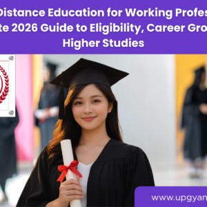 M.Com in One Year for Working Professionals- Upgyan Academy