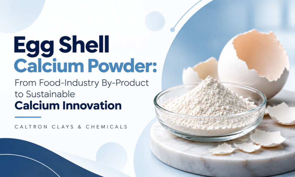 From Eggshell to Innovation: How Egg Shell Calcium Powder Manufacturer in India Is Transforming Nutraceutical Manufacturing | Caltron Clays & Chemicals